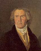Ferdinand Georg Waldmuller Picture representing Ludwig van Beethoven in 1823 Spain oil painting artist